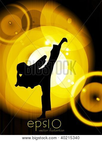 Martial arts vektori