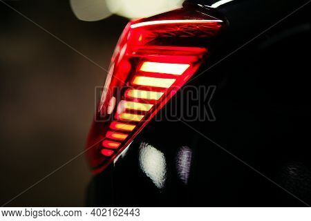 Riga, Latvia - January 6, 2021: New Car Renault Clio E-tech 140 Hybrid Rs, 2020. Selective Focus