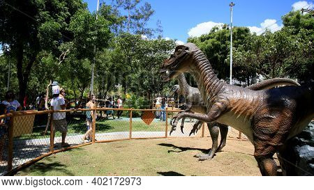 Dinosaur Pond In Salvador
