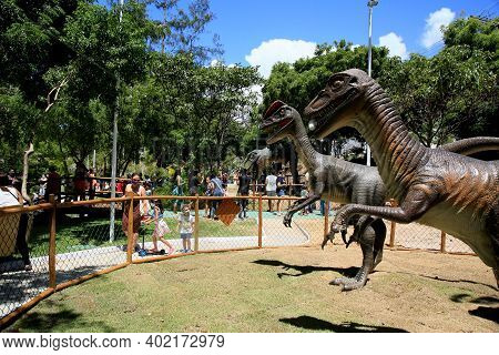 Dinosaur Pond In Salvador