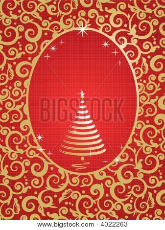 クリスマス カードの背景