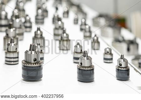 Quick Or Fast Key Chuck For Hold Or Lock Drill Bit Portable Hand Tool Machine In Manufacturing In In