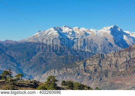 Beautiful landscapes in Aladaglar Mountain, Turkey