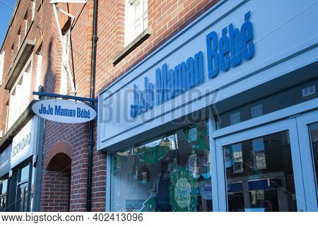 Jojo Maman Bebe Shop Front In Newbury, England, Taken On The 19th November 2020