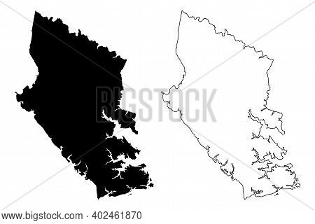 Gloucester County, Commonwealth Of Virginia (u.s. County, United States Of America, Usa, U.s., Us) M