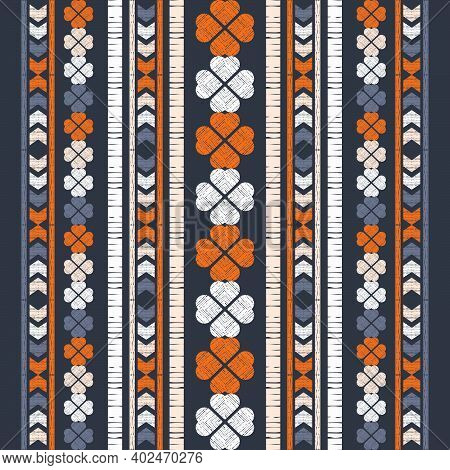 Mexican Plaid. Seamless Pattern.