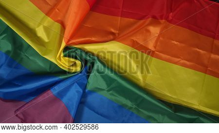Lgbtq Flag Or Lesbian Gay Bi Sexsual Transgender Queer Or Homosexsual Pride