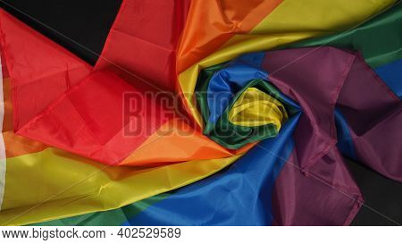 Lgbtq Flag Or Lesbian Gay Bi Sexsual Transgender Queer Or Homosexsual Pride