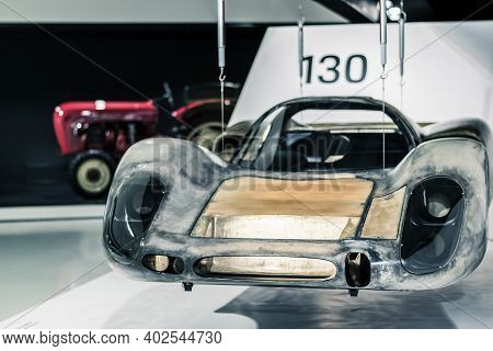 Stuttgart, Germany 6 March 2020: The Porsche 908 Was A Racing Car From Porsche, Introduced In 1968 T