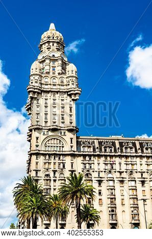 Salvo Palace, A Landmark Of Montevideo, The Capital Of Uruguay