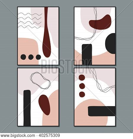 Modern Vector Abstract Interior Wall Art Printable