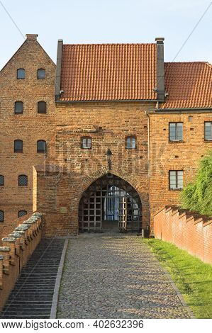 14th Century Grudziadz Granaries, Fortification Complex Of River Bank On The Vistula River, Grudziad