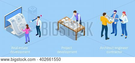 Isometric Construction Project Management, Architectural Project Planning, Development And Approval.