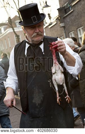 Deventer, Netherlands, 17 December 2016. Dickens Festival In Deventer, Netherlands.