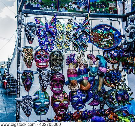 Traditional Handcrafts In Oaxaca Mexico