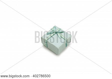 The Giftbox For Special Evets With Isolate White Background.