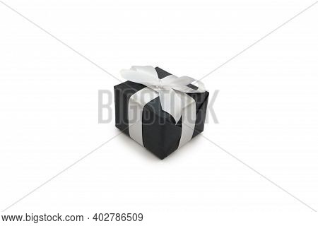 The Giftbox For Special Evets With Isolate White Background.