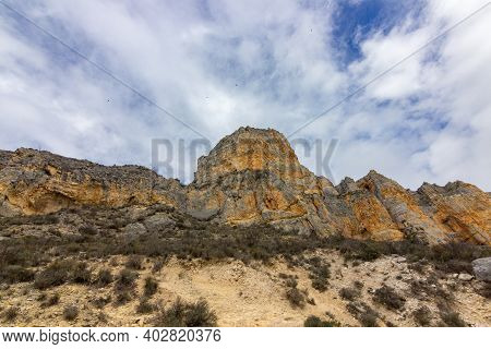 View Of Gorges Of Riaza In Segovia (spain)