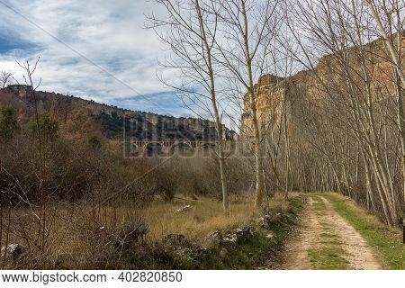 View Of Gorges Of Riaza In Segovia (spain)