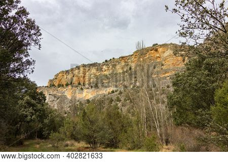 View Of Gorges Of Riaza In Segovia (spain)