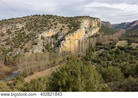 View Of Gorges Of Riaza In Segovia (spain)
