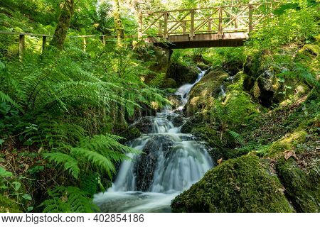 Canonteign Falls In Dartmoor