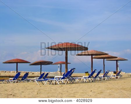地中海のビーチ