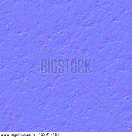 Old Tile Texture, Seamless Normal Map, 3d Render