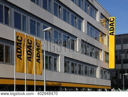 Essen, Germany - September 20, 2020: Adac Motoring Association Office In Essen, Germany. Adac Is Eur