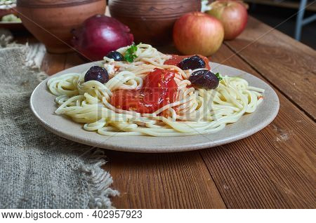 Italian Pilchard Puttanesca