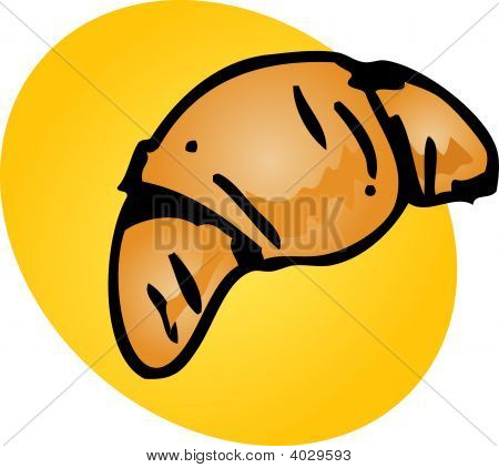 Croissant Gebäck