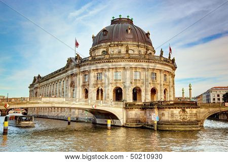 The Bode Museum on the Museum Island in Berlin, Germany.