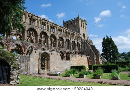 View of Jedburgh Abbey