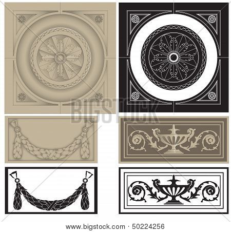 decorative pane set