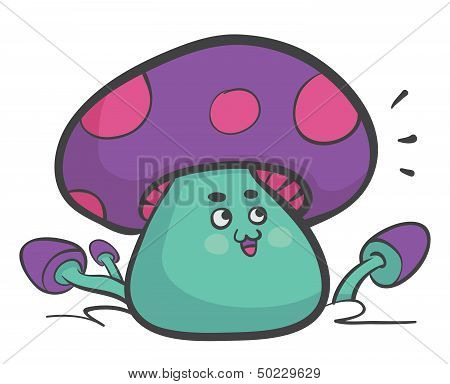 Happy Mushroom