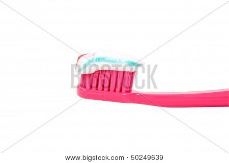 Toothbrush And Toothpaste