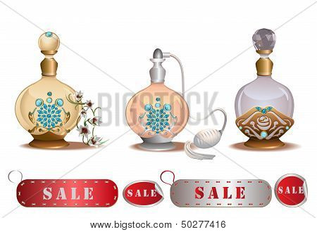 Perfume bottles sale