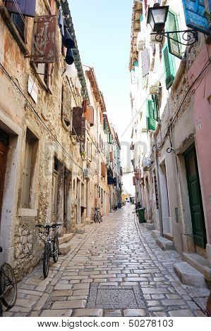 street in old down town ,Croatia