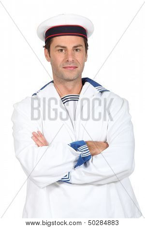 Man in a sailor's costume