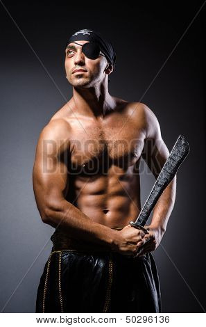 Pirata Destripador en el cuarto oscuro