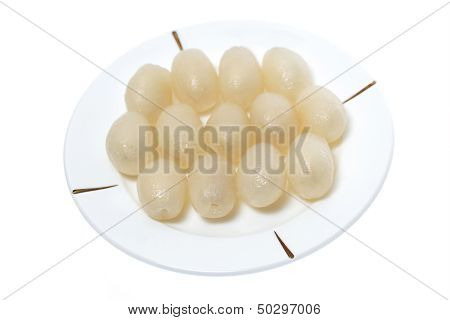 Peeled Rambutans