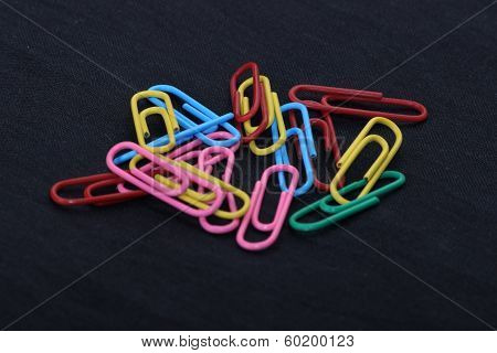 Multicolored Paper Clips