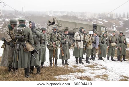 Rank German Fascist Soldiers