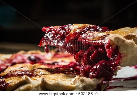 Homemade Organic Cherry Pie
