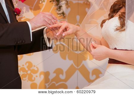 He Put The Wedding Ring On Her