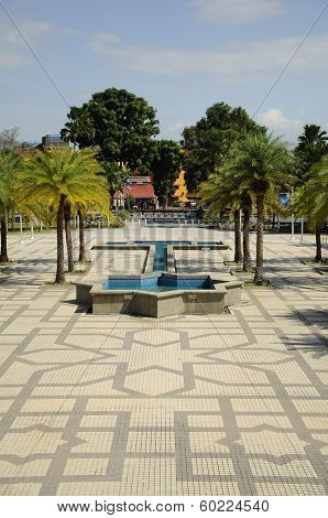 Courtyard of Al-Bukhari Mosque