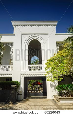 Side Entrance of Al-Bukhari Mosque