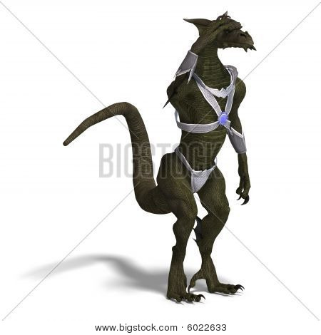 Fantasy Dragon Warrior