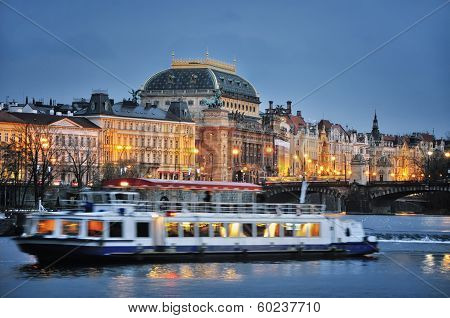 National Theater In Prague, Czech Republic