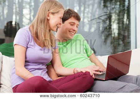 Happy Couple In Love